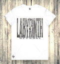 LABYRINTH AZTEC - WHITE TEE