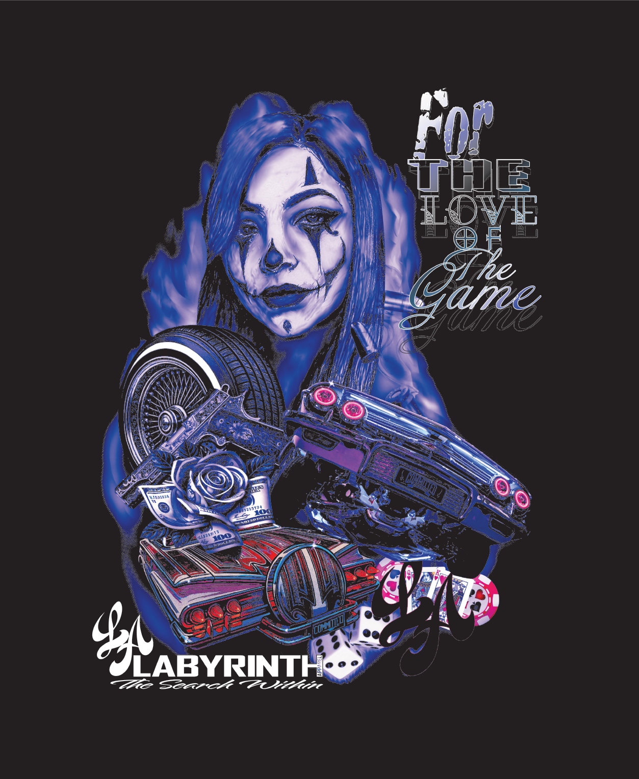 FOR THE LOVE OF THE GAME - BLACK TEE