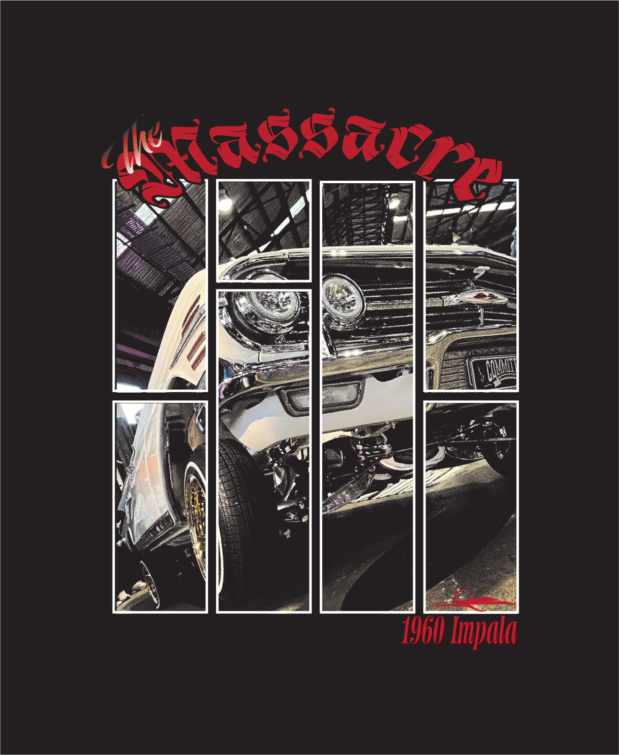 MASSACRE 60 - BLACK TEE