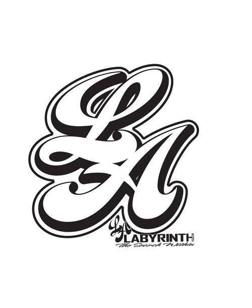 BIG L.A. STICKER - WHITE TEE