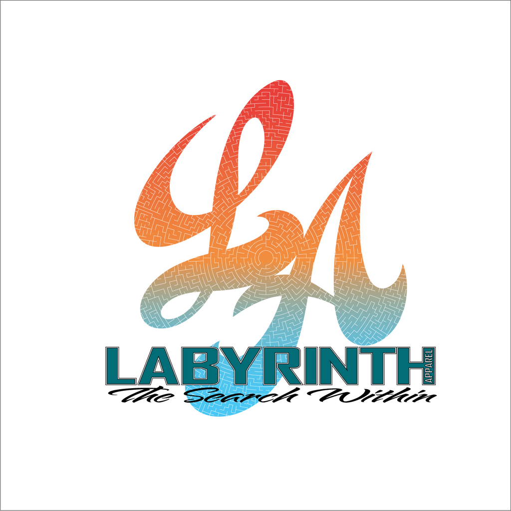 BLUE/ORANGE AMAZED - WHITE TEE