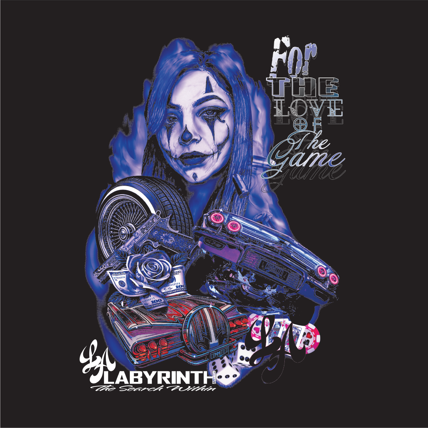 LOVE OF THE GAME - BLACK TEE