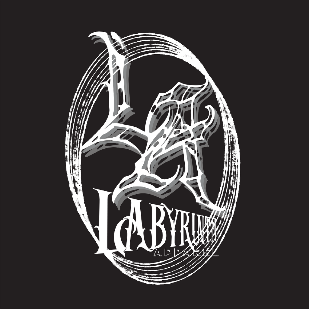 LABYRINTH SCRATCHED - BLACK TEE