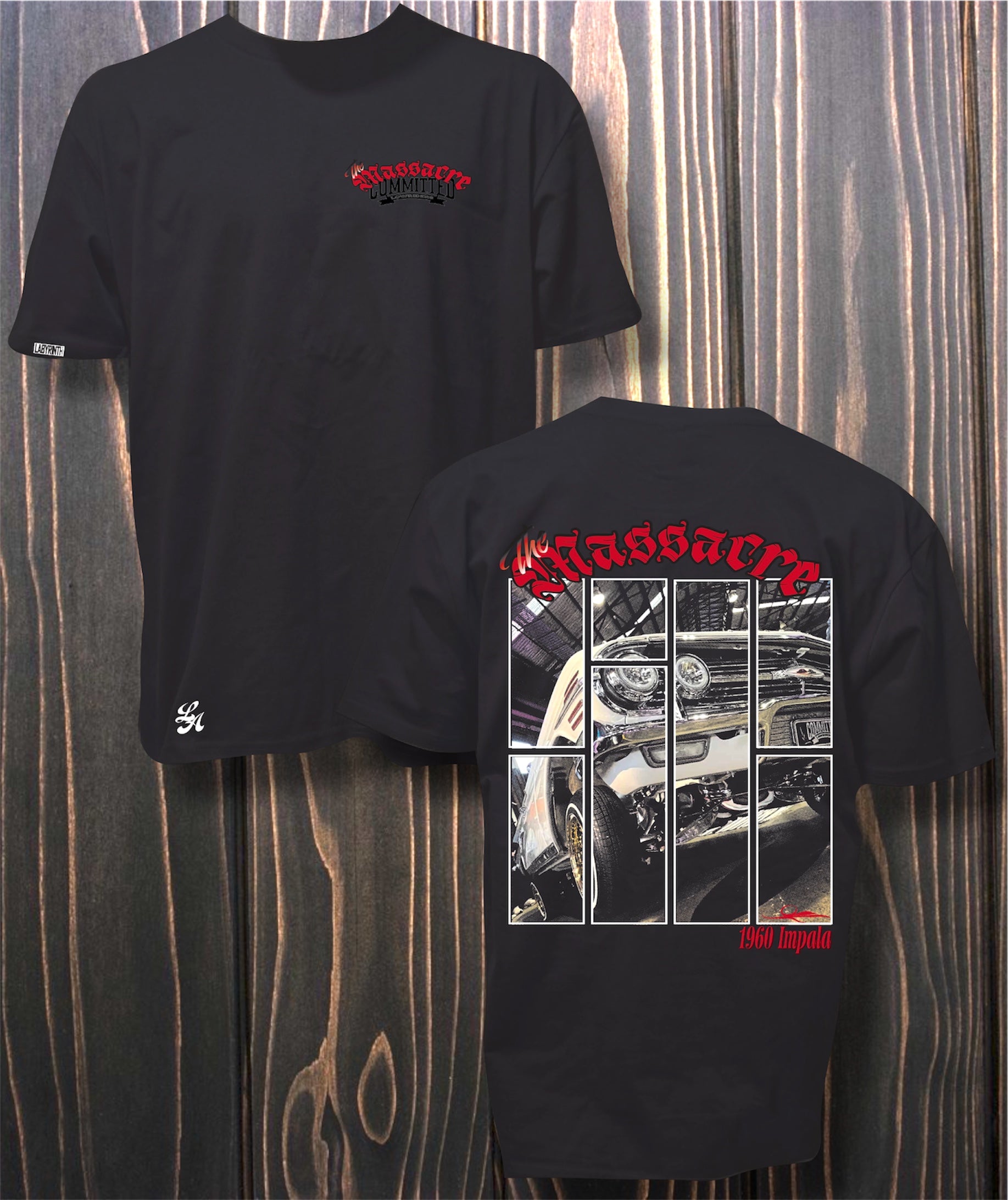 THE MASSACRE 60 - BLACK TEE