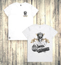 KING TRE LOWRIDER - WHITE TEE