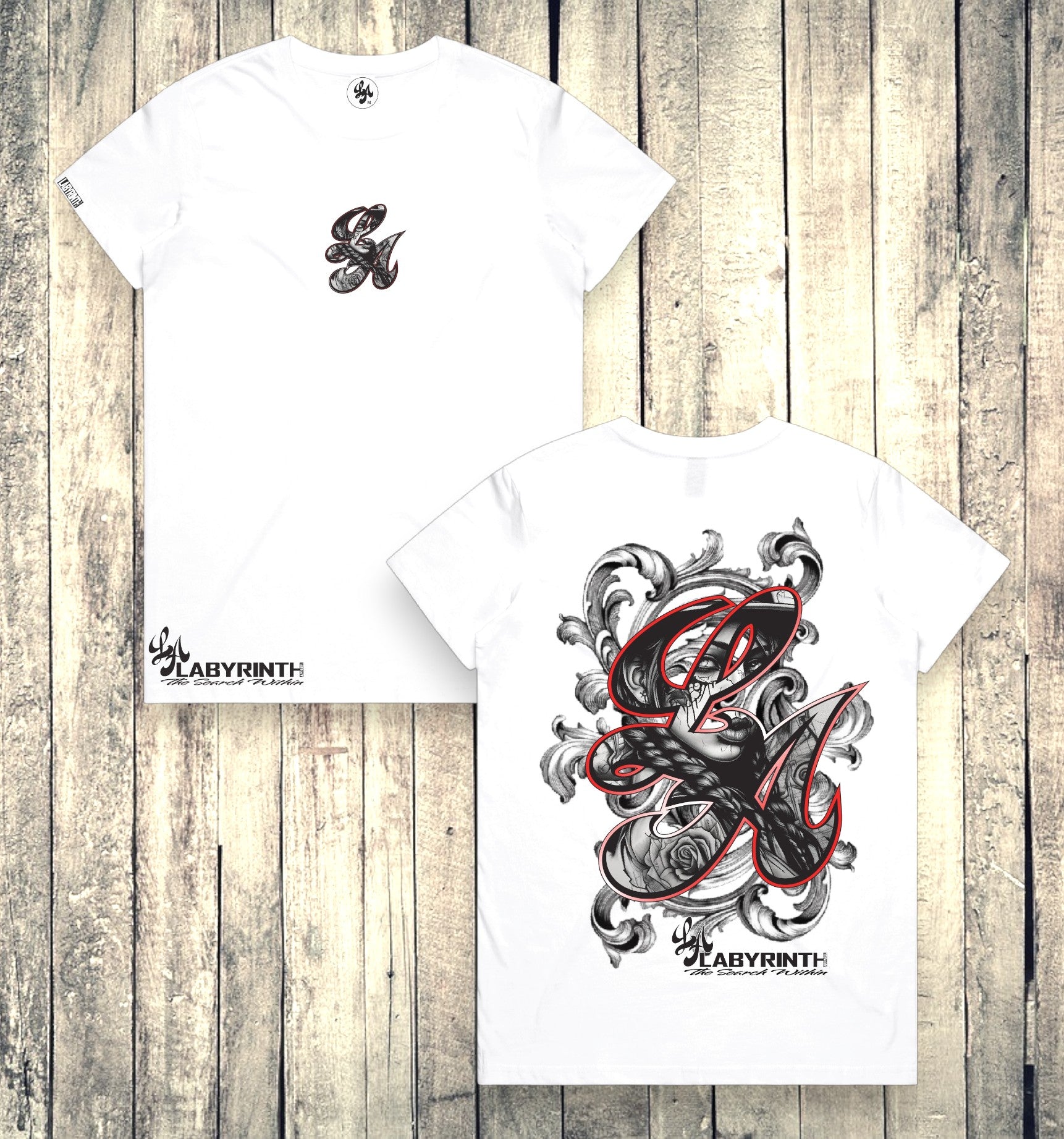 L.A. GIRL - WHITE TEE