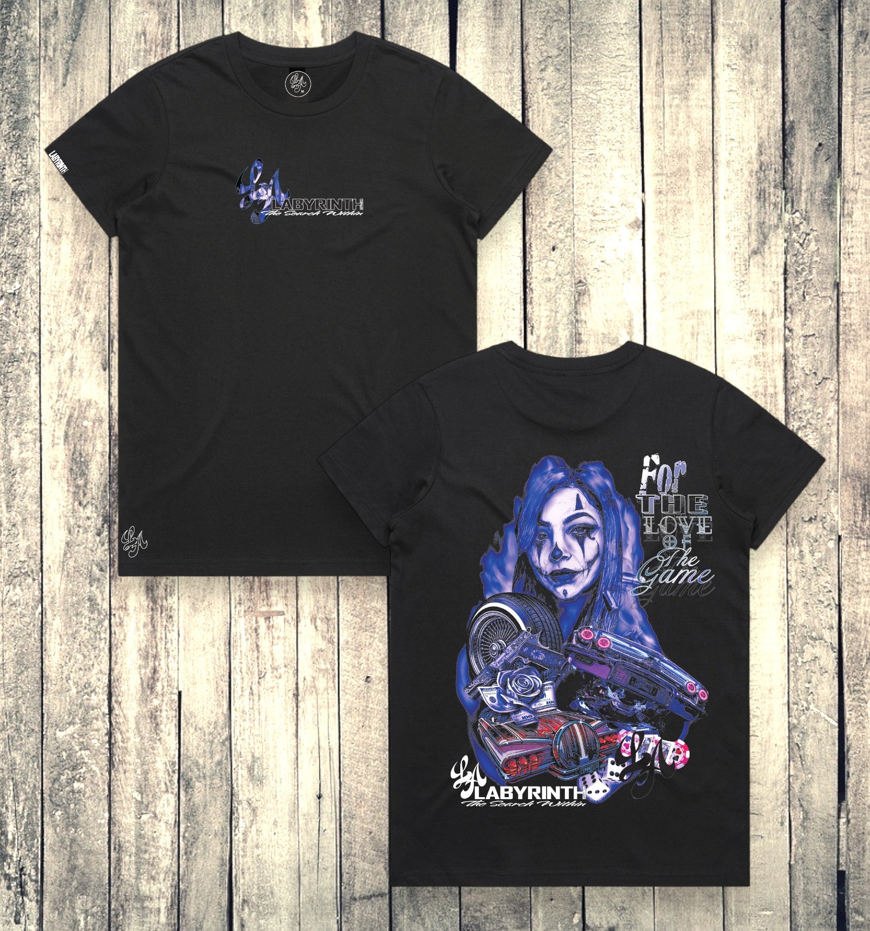 FOR THE LOVE OF THE GAME - BLACK TEE