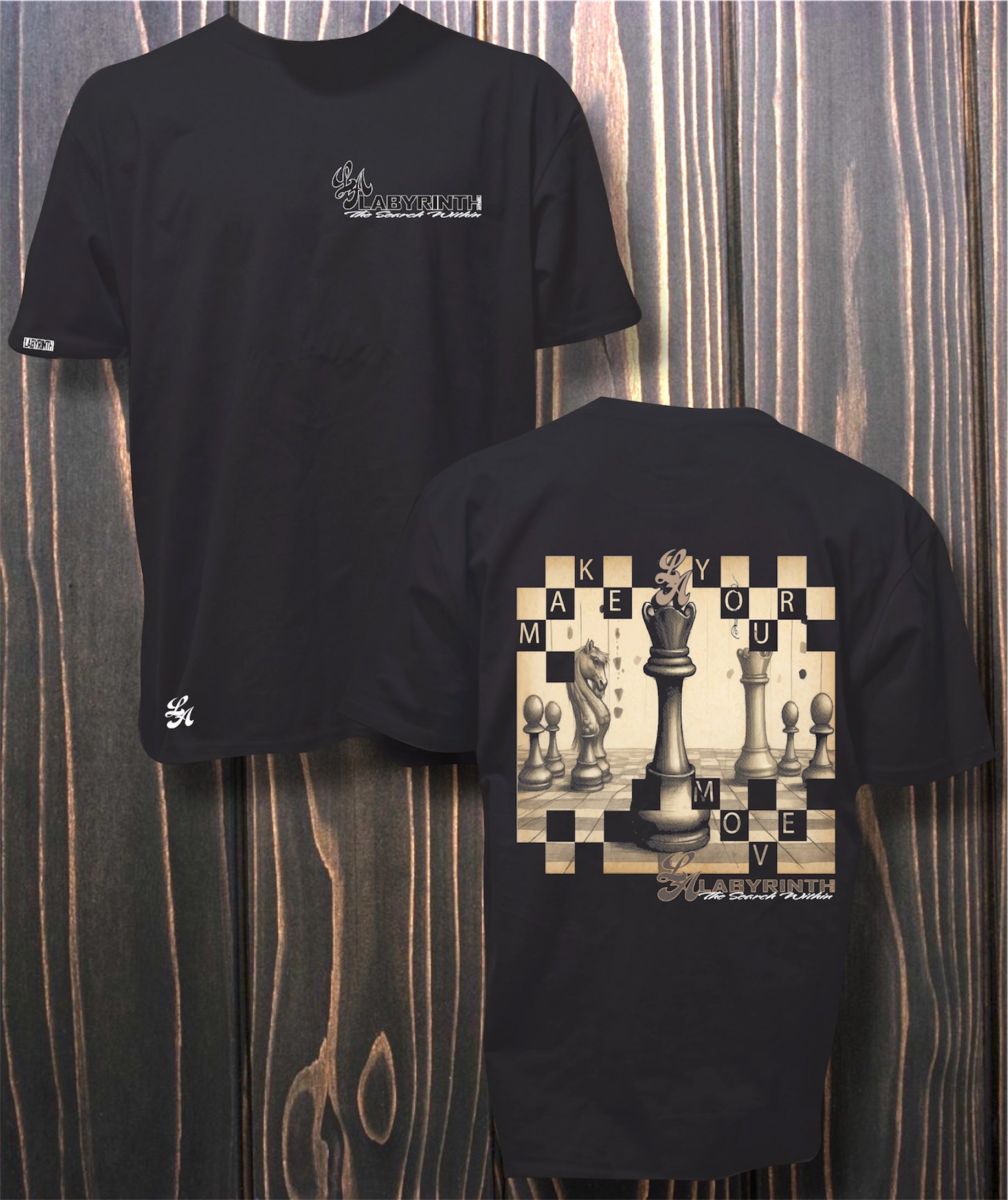 MAKE YOUR MOVE - BLACK TEE