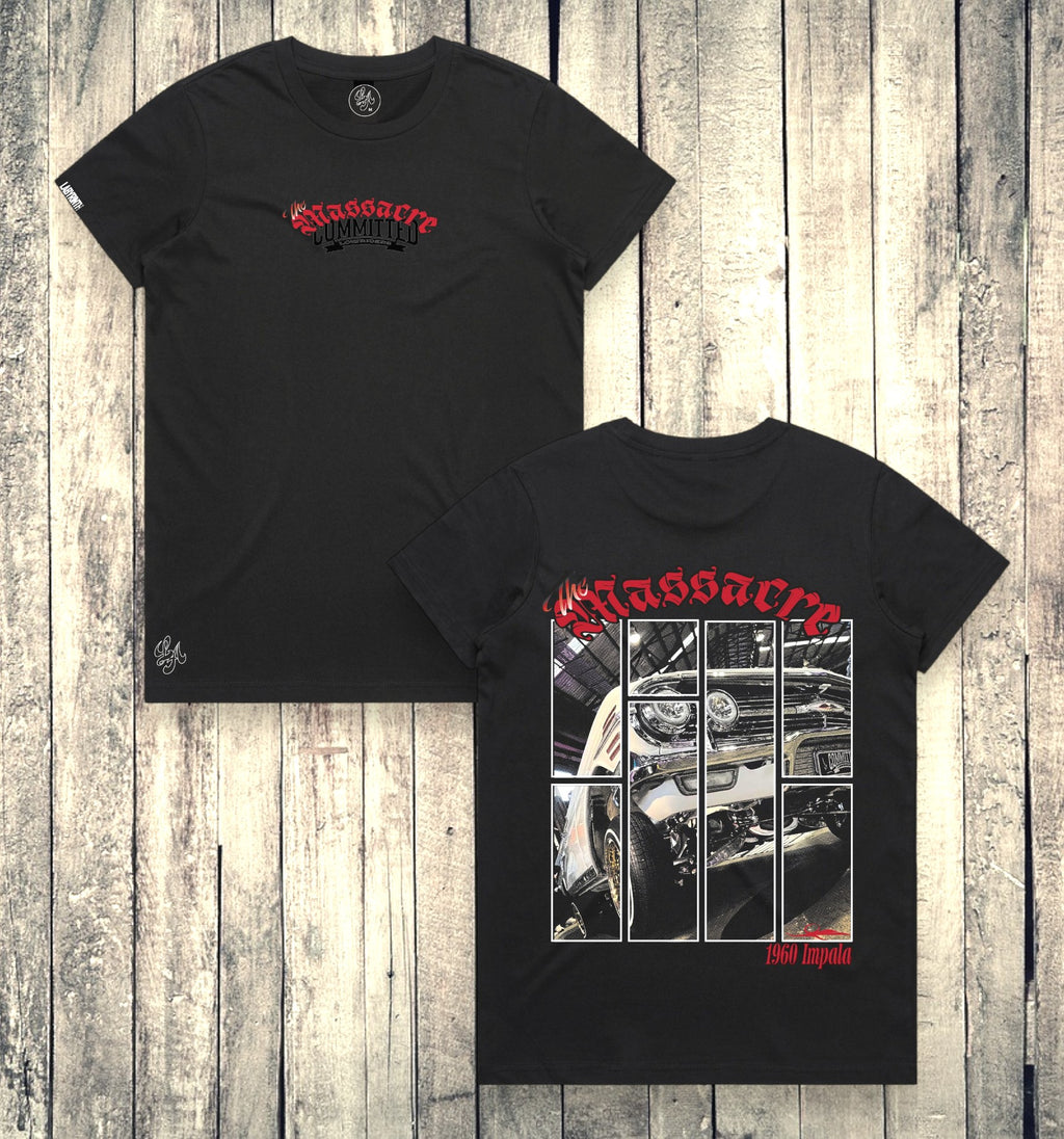 MASSACRE 60 - BLACK TEE
