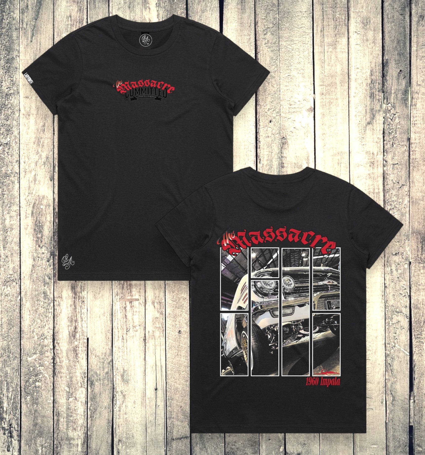 MASSACRE 60 - BLACK TEE