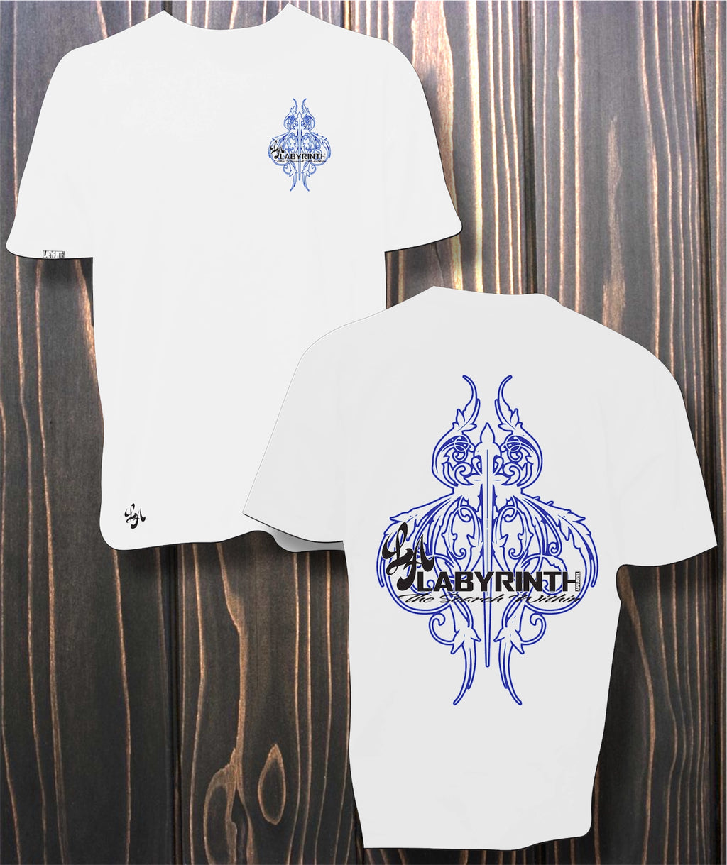 L.A. SCROLLS - WHITE TEE