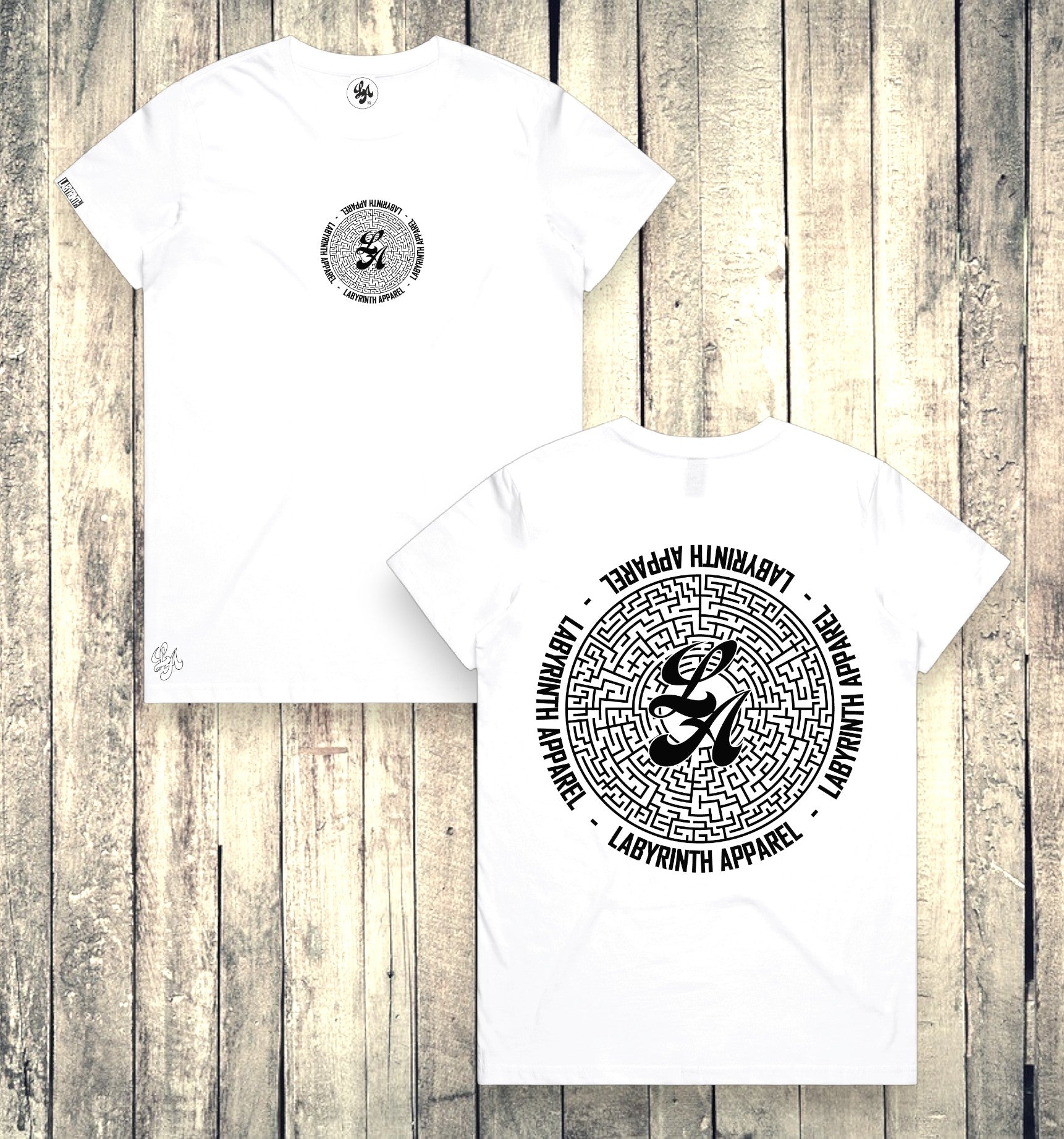 OG MAZE - WHITE TEE